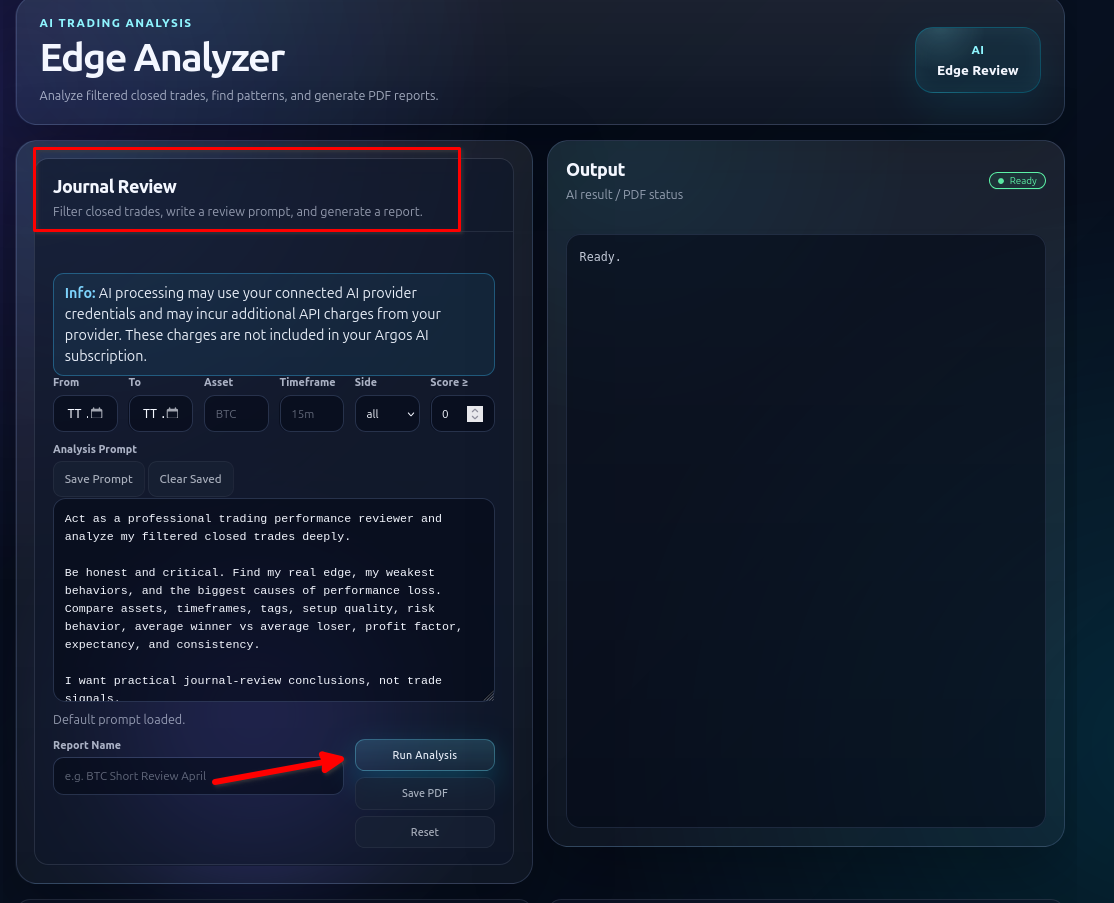 Edge Analyzer overview in Argos AI